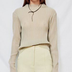 Permanent Vacation Fluidity Top Turtleneck